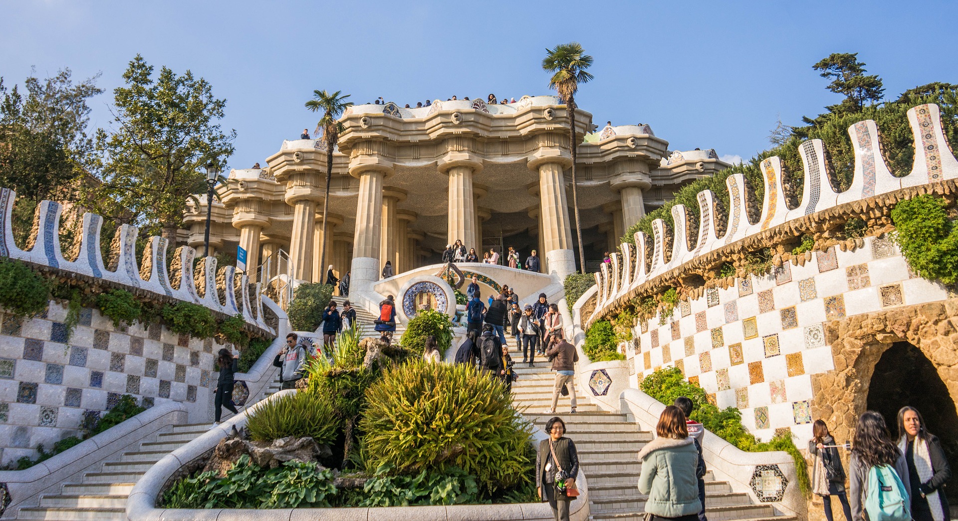 Top 10 Barcelona Gaudi Parc Guell