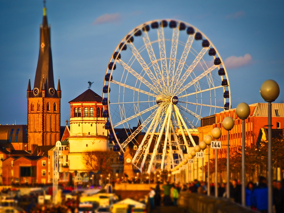 Die schönsten Städte Deutschlands. Duesseldorf.