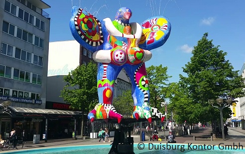 Duisburg Lifesaverbrunnen